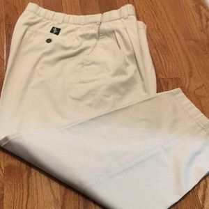 👍 Bert Pulitzer~~Tan Pleated front Pants 36/30 👍